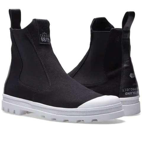 Canvas Combat Boot