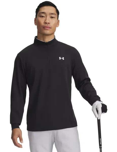 Under Armour UA Matchplay Quarter Zip Sweatshirt Black