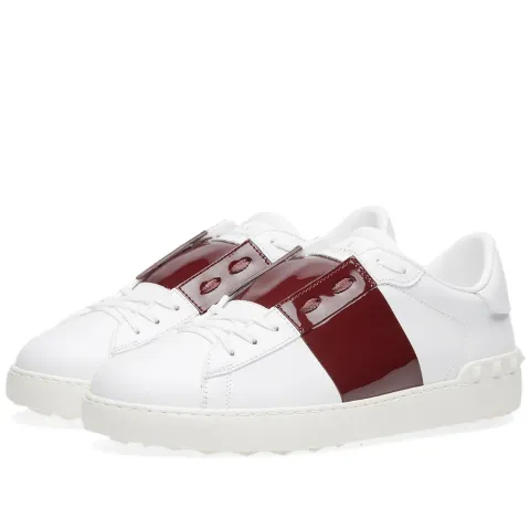 Open Low Top Patent Sneaker