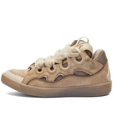 Suede Curb Sneaker