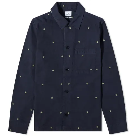 All Over Lemons Drawcord Overshirt
