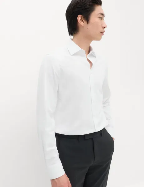 Marks & Spencer Regular Fit Ultimate Jersey Shirt White