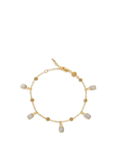 Missoma Exclusive Rainbow Moonstone Lena Bracelet 18kt gold