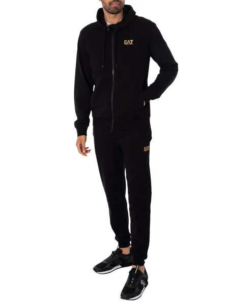 EA7 Emporio Armani Zip Hooded Tracksuit