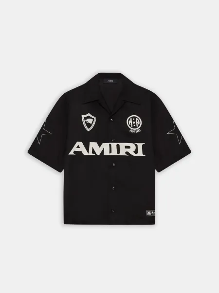 SPORT CAMP SHIRT - Black