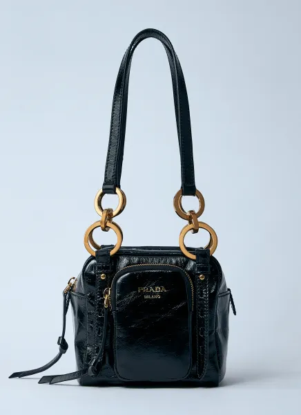 Mini Dangle Leather Handbag