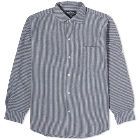 Seersucker Stripe Napoli Shirt
