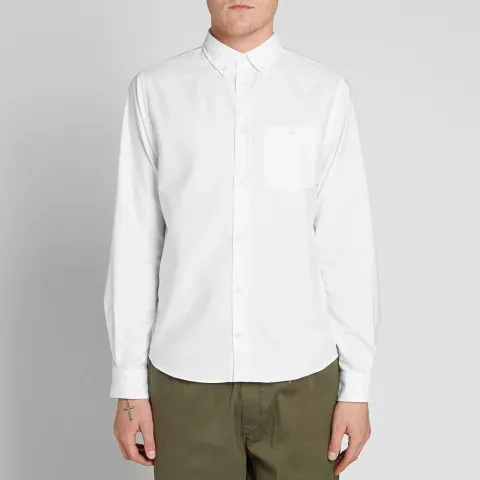 Anton Garment Dyed Poplin Shirt