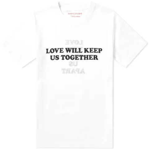 Love Will Tear Us Reversible Printed Tee