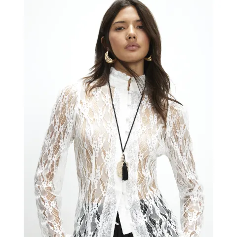 River Island Perfume Bottle Cord Necklace