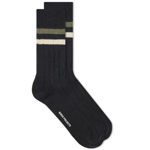 Bjarki Slub Stripe Sock