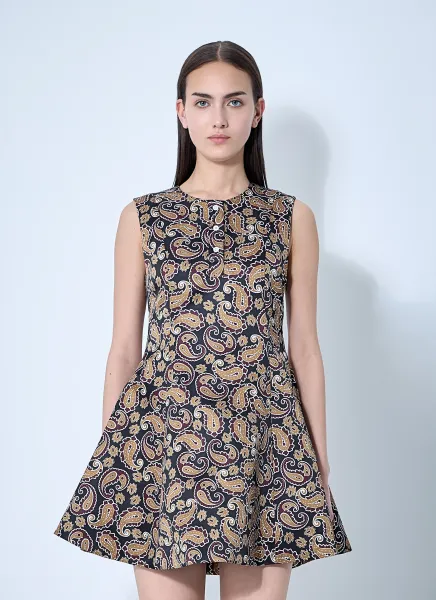 Printed Tea Dress