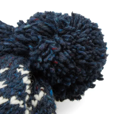 Fair Isle Pom Pom Hat