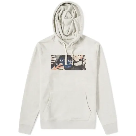 Ditch Monstera Block Hoody