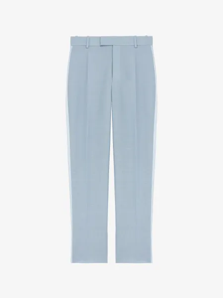 Wool Mohair Tuxedo Trousers