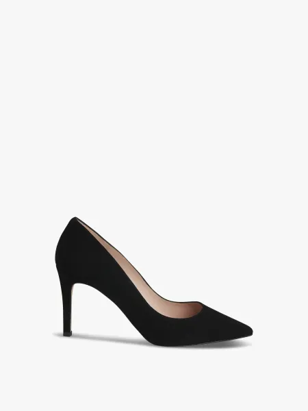 Whistles Corie Suede Heeled Pump