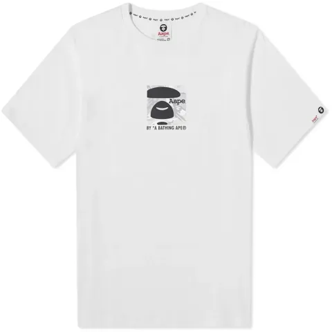 AAPE White Camo Small Box T-Shirt