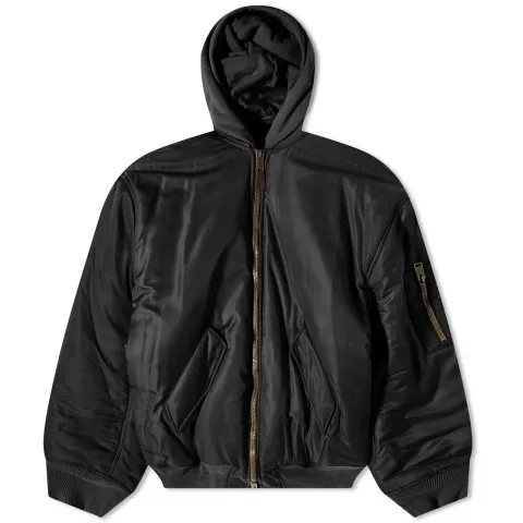 Nylon Bomber Jacket