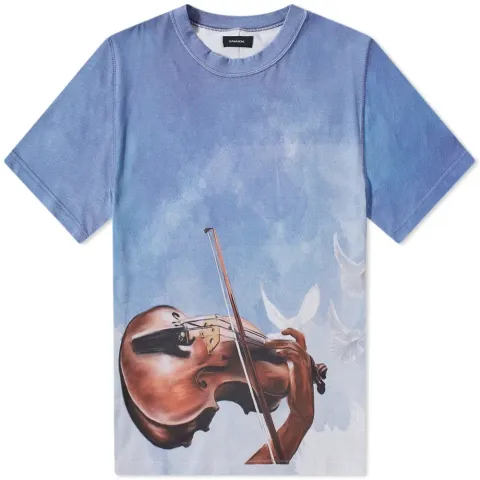 Flying Birds Gradient T-Shirt