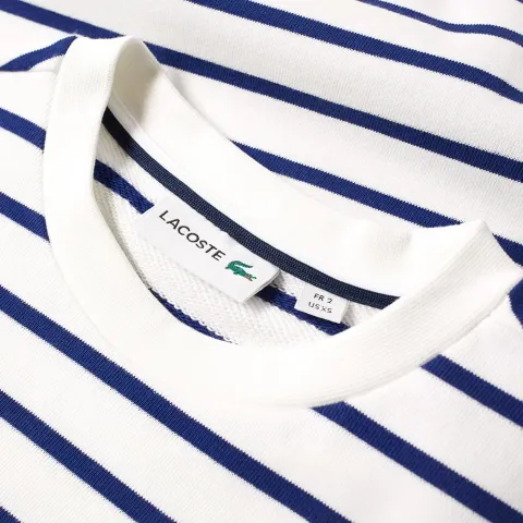 Stripe Fleece Crew Sweat