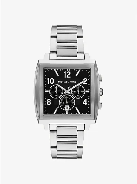 Oversized Rhys Silver-Tone Watch