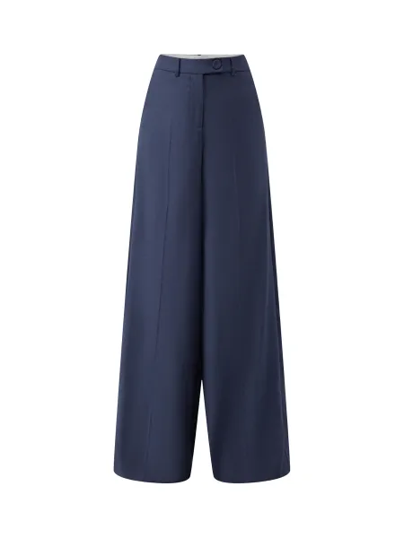 Apice Virgin Wool Blend Long Trousers