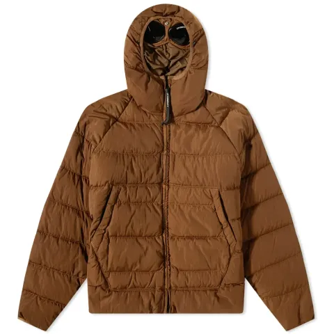 CP Company Chrome-R Hooded Garment Dyed Down Jacket