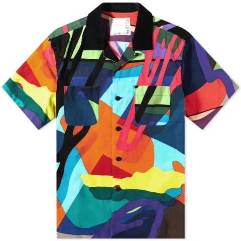 x KAWS Short Sleeve Corduroy Shirt