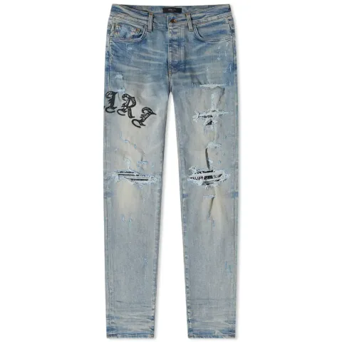 Old English Logo Jeans