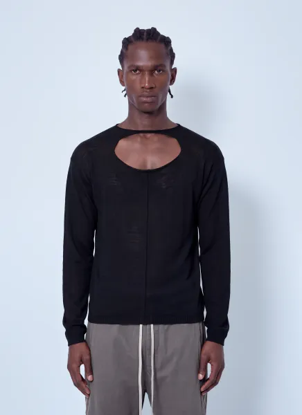 Rick Owens Cut-Out Detail Sweater