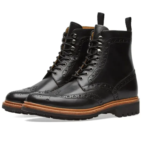 Fred Commando Sole Brogue Boot