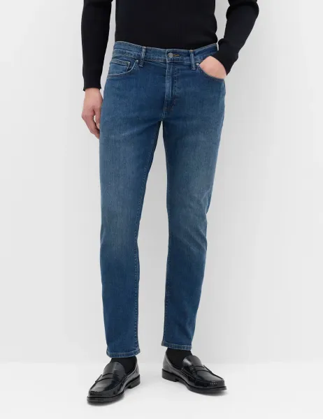 Marks & Spencer Slim Fit Stretch Jeans Blue Denim