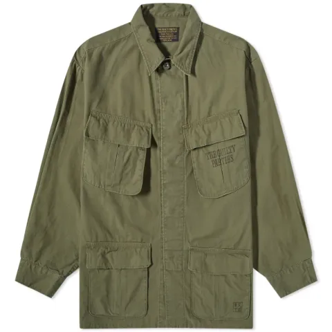 Guilty Parties Back Print Fatigue Jacket