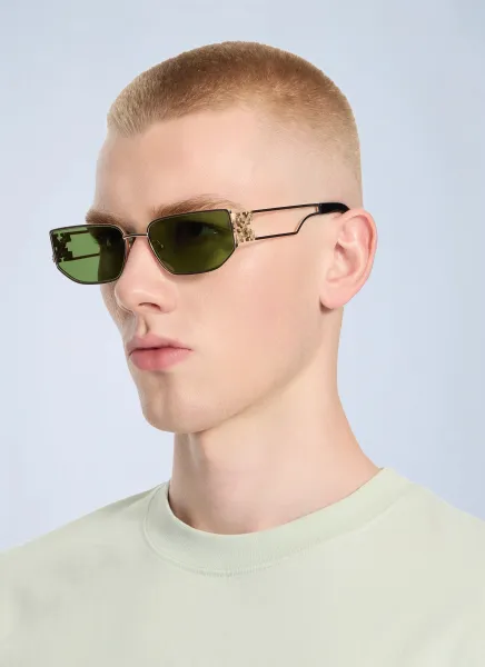 Off-White Allen Green Lens Sunglasses