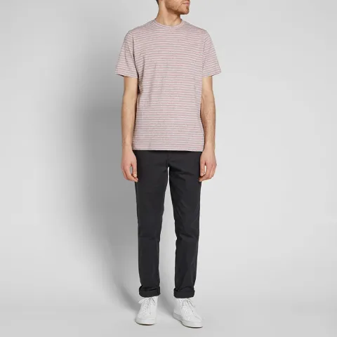 Multi Stripe Slub Tee