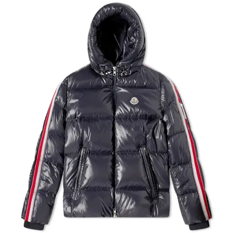 Dincer Tricolore Sleeve Stripe Down Jacket