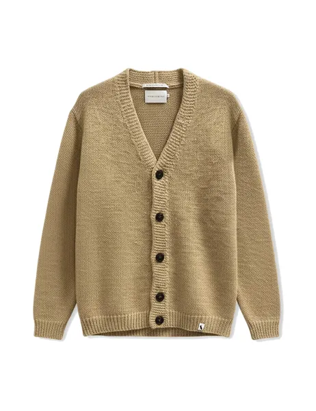 Peregrine Pure Wool V-Neck Cardigan