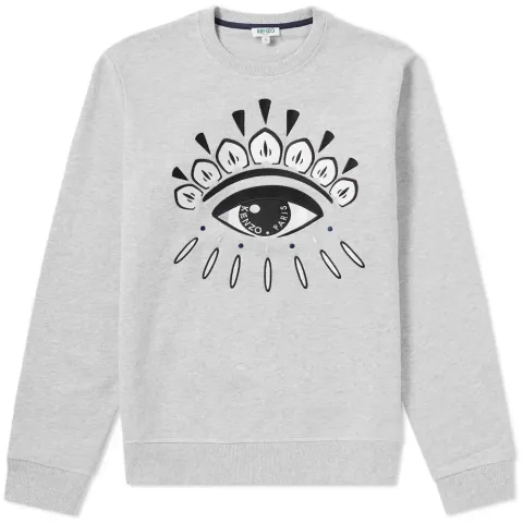 Eye Embroidered Crew Sweat