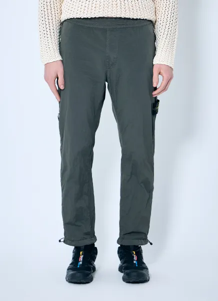 Crinkled Track Pants