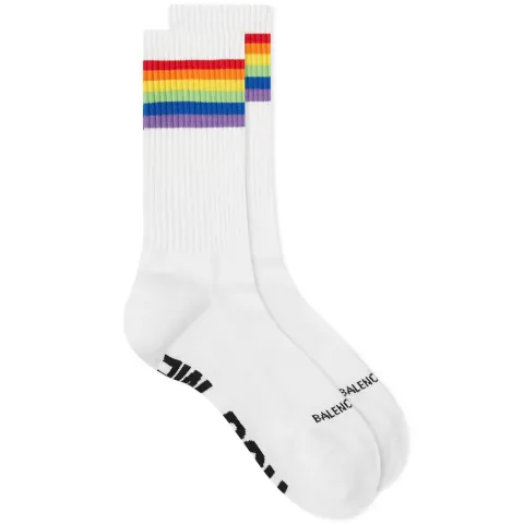 Rainbow Kiss Me Socks