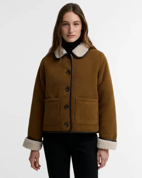 Penny Fleece Cord Jacket