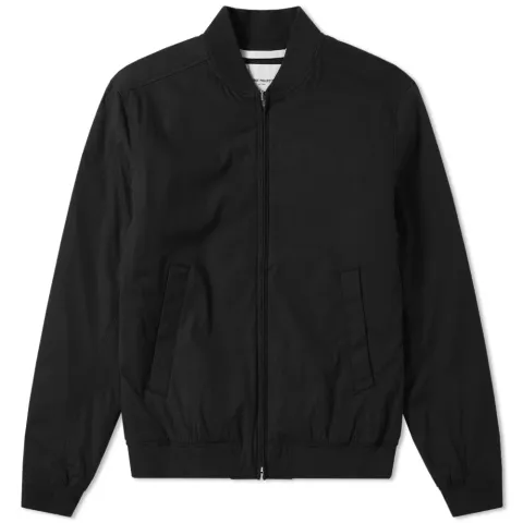 Ryan Poplin Bomber Jacket