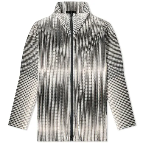 Hologram Mesh Zip Jacket