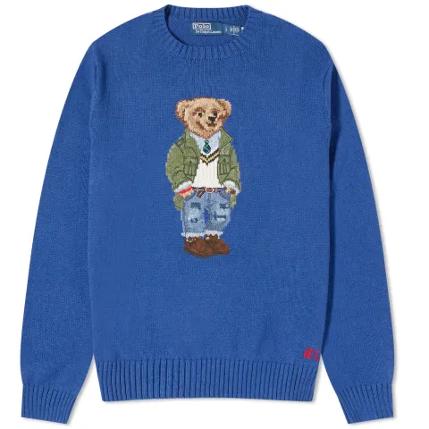 Preppy Bear Crew Jumper