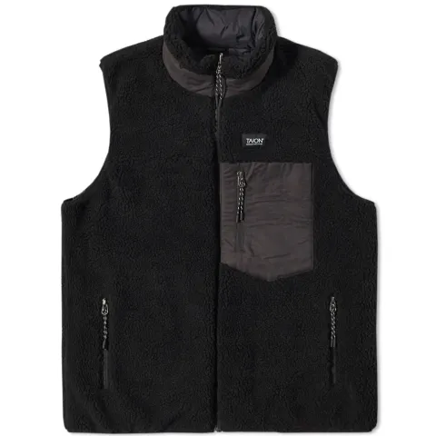 Reversible Fleece Down Vest