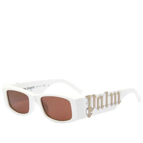 Pa01 Sunglasses White Brown