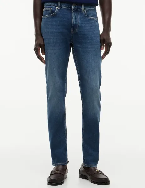 Tommy Hilfiger Bleecker Slim Fit 5 Pocket Jeans Blue