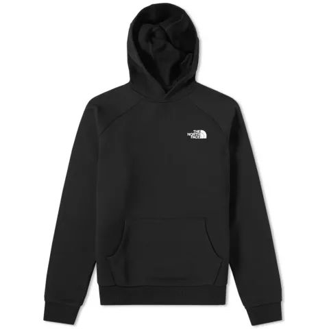 Raglan Red Box Hoody