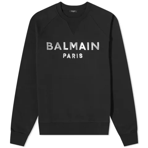 Paris Foil Logo Crew Sweat