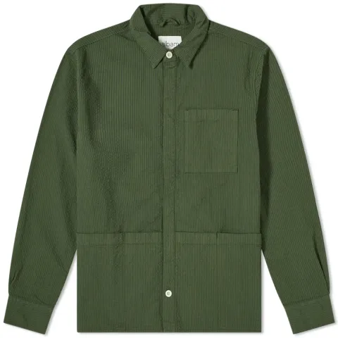 Seersucker Apron Pocket Gardening Shirt